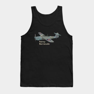 Fairey Barracuda British WW2 Airplane Tank Top